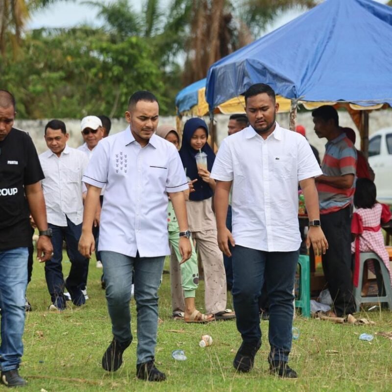 Buka Turnamen HUT Pemuda Ujong Fatihah,Dirut MJD : Bentuk Kepedulian Olahraga di Nagan Raya