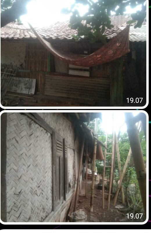 Miris Hampir 20 Tahun Belum Tersentuh Program Pemerintah Menempati Rumah Tidak Layak Huni Mengenaskan