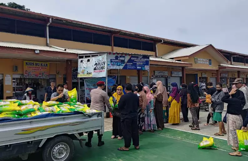 Gerakan Pangan Murah Polresta Samarinda