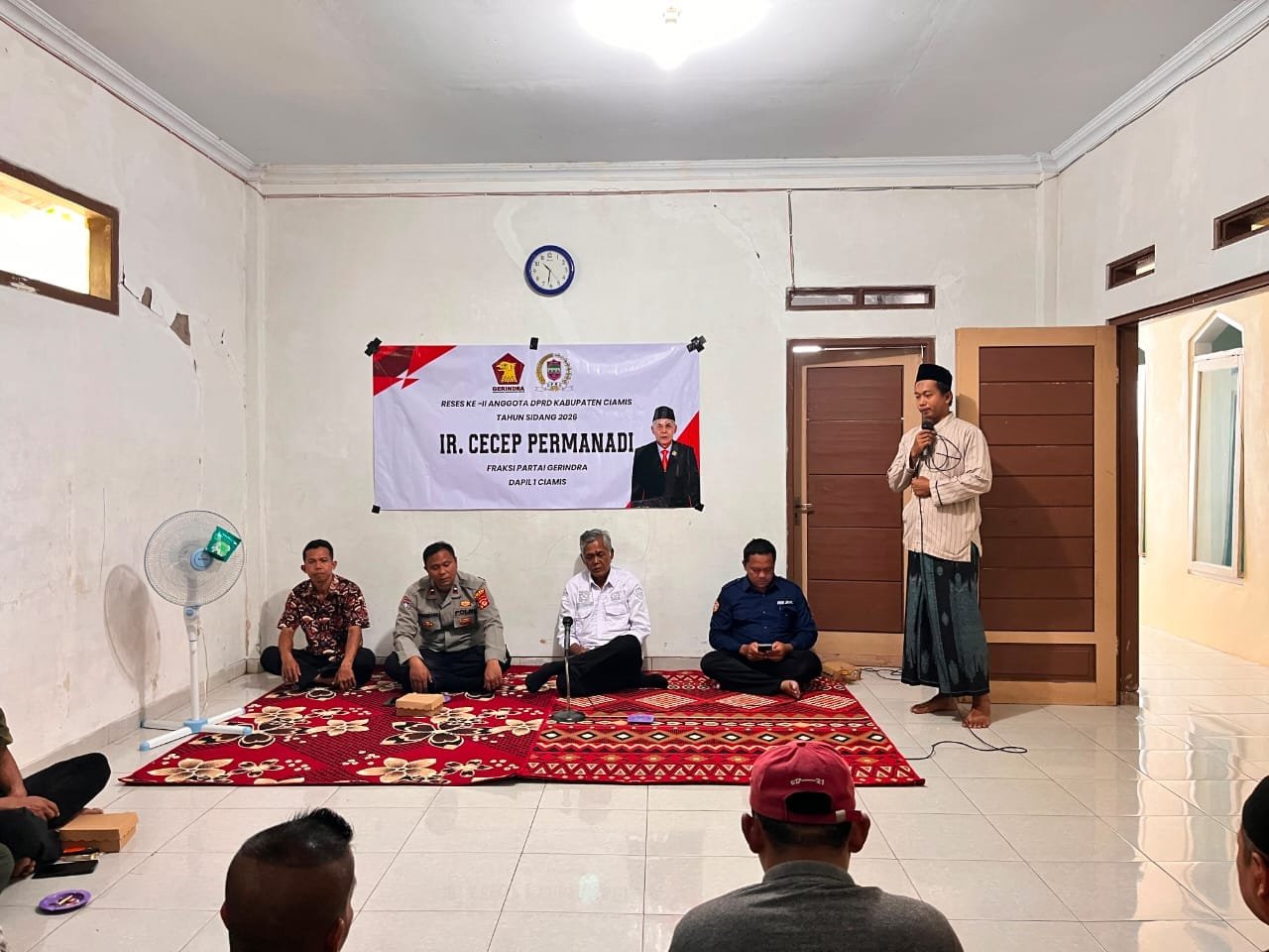Polsek Ciamis Hadir dalam Reses DPRD di Kelurahan Benteng, Pastikan Aspirasi Masyarakat Berjalan Aman dan Kondusif